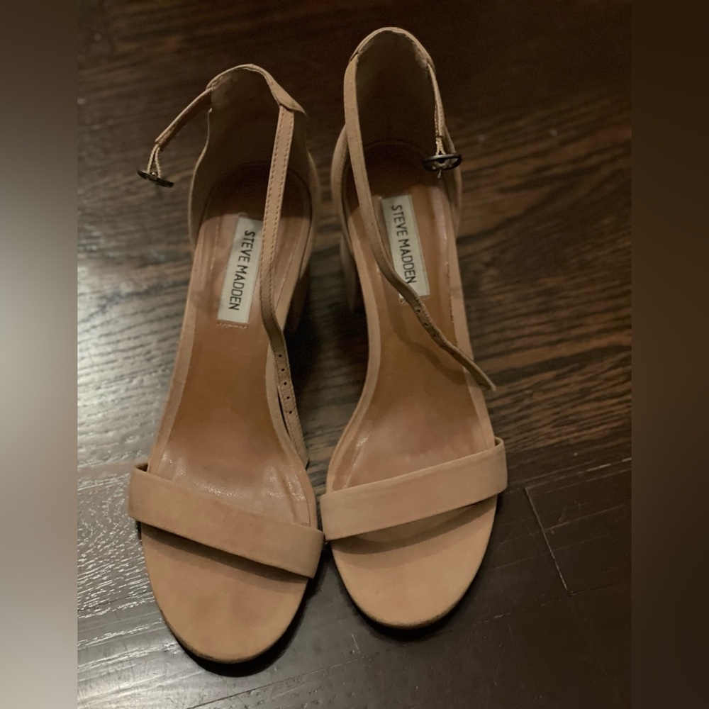 Steve Madden Tan Women's Block Heels
